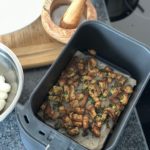 Keto-Croutons aus dem Airfryer Rezept Keto Diät