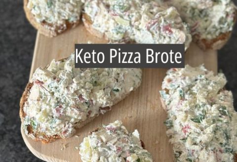 keto pizza rezept brote airfryer