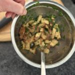 Keto-Croutons aus dem Airfryer Rezept Keto Diät